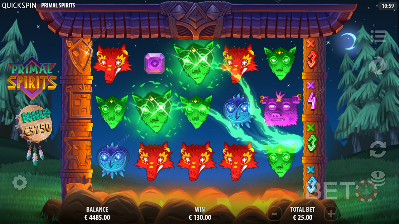 Primal Spirits Recenze podle BETO Slots