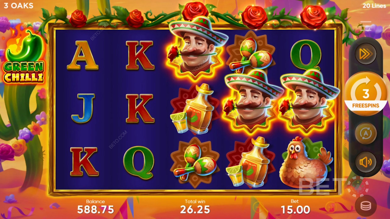Green Chilli Recenze podle BETO Slots