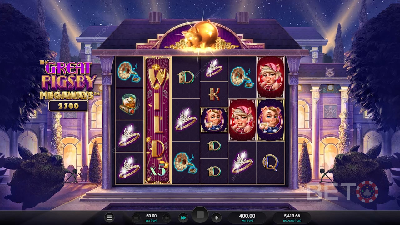 The Great Pigsby Megaways Recenze podle BETO Slots