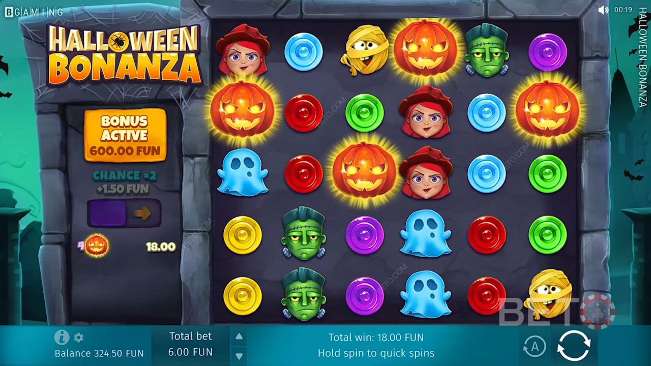Halloween Bonanza Recenze podle BETO Slots