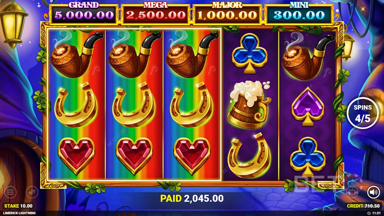 Limerick Lightning Recenze podle BETO Slots