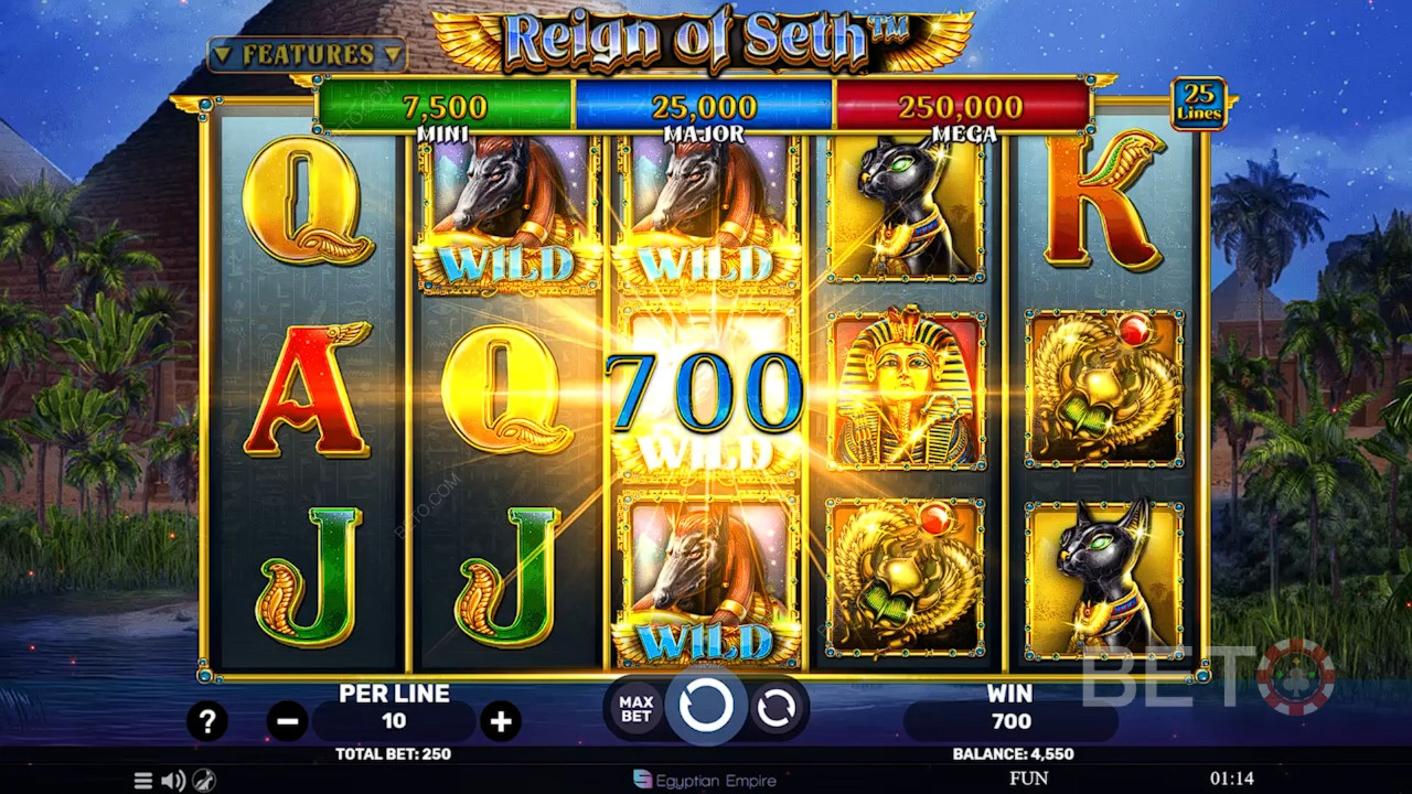 Reign of Seth Recenze podle BETO Slots