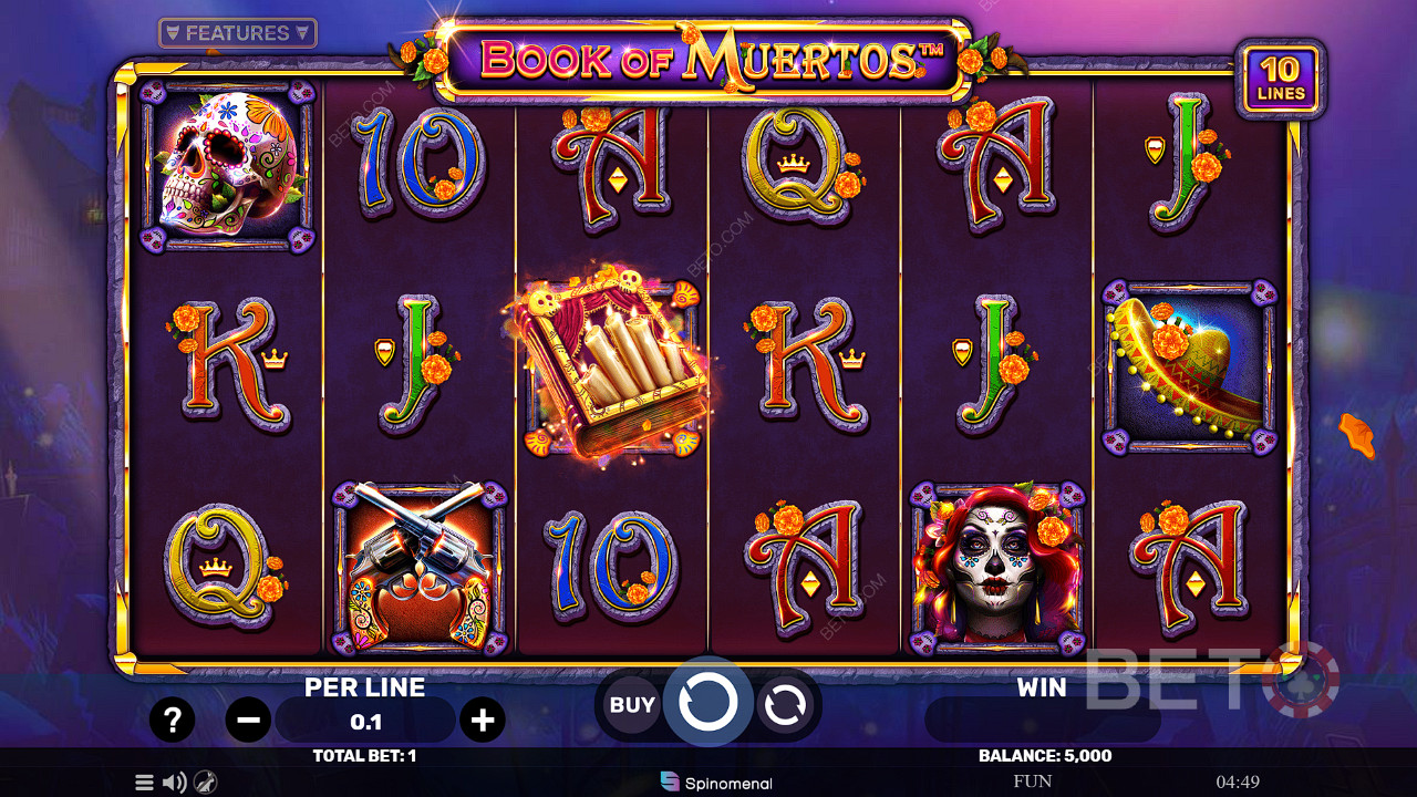 Book of Muertos Hrát Zdarma