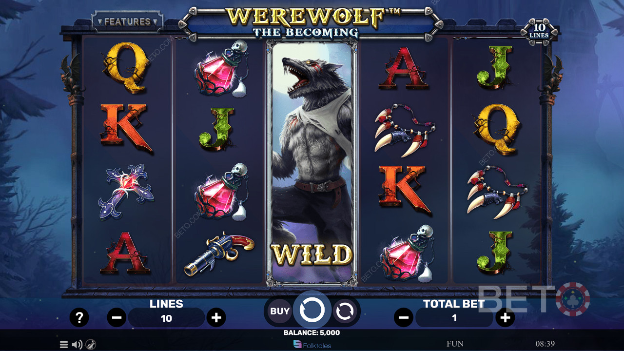 Vlkodlak - The Becoming Recenze podle BETO Slots