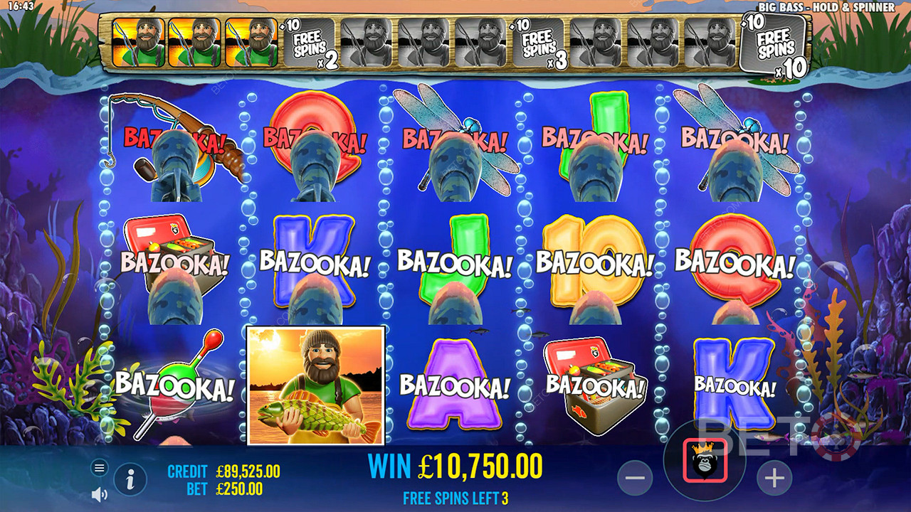 Big Bass Bonanza Hold and Spinner Hrát Zdarma