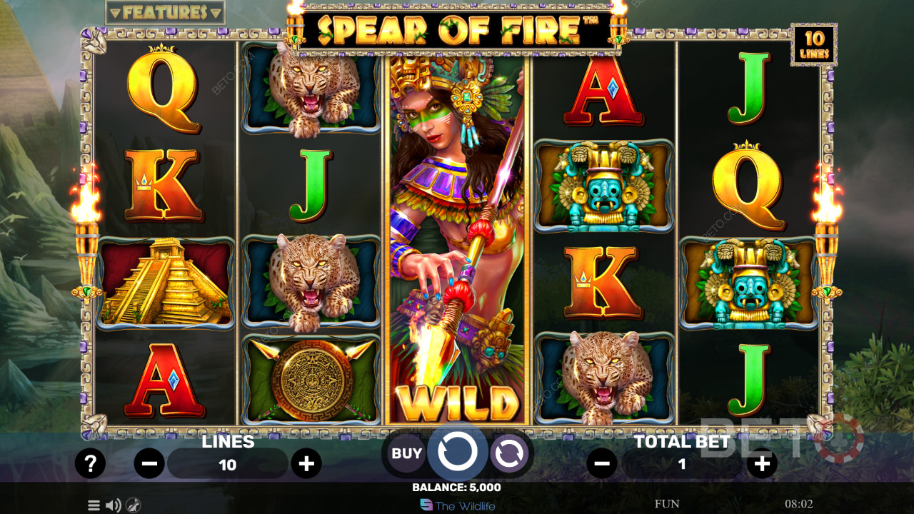 Spear Of Fire Recenze podle BETO Slots