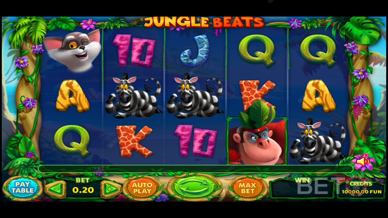 Jungle Beats Recenze podle BETO Slots