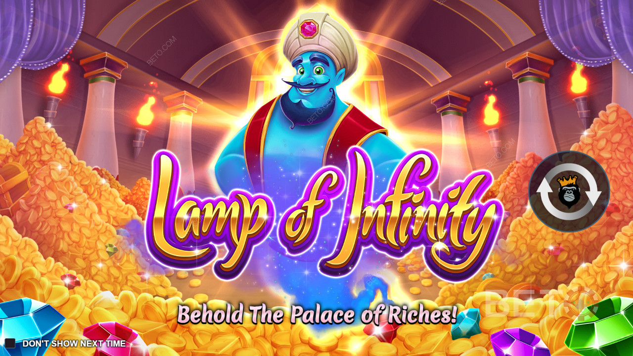 Požádejte džina o splnění svých přání v online slotu Lamp of Infinity