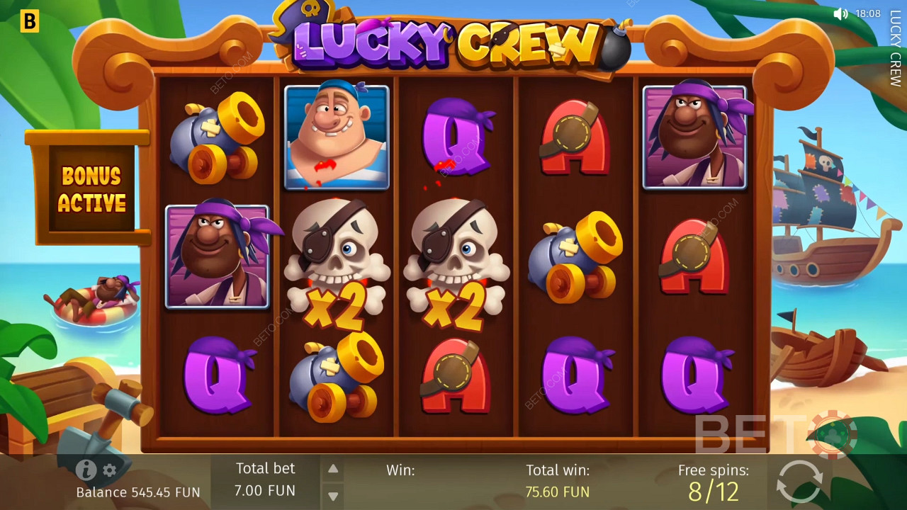 Lucky Crew Recenze podle BETO Slots