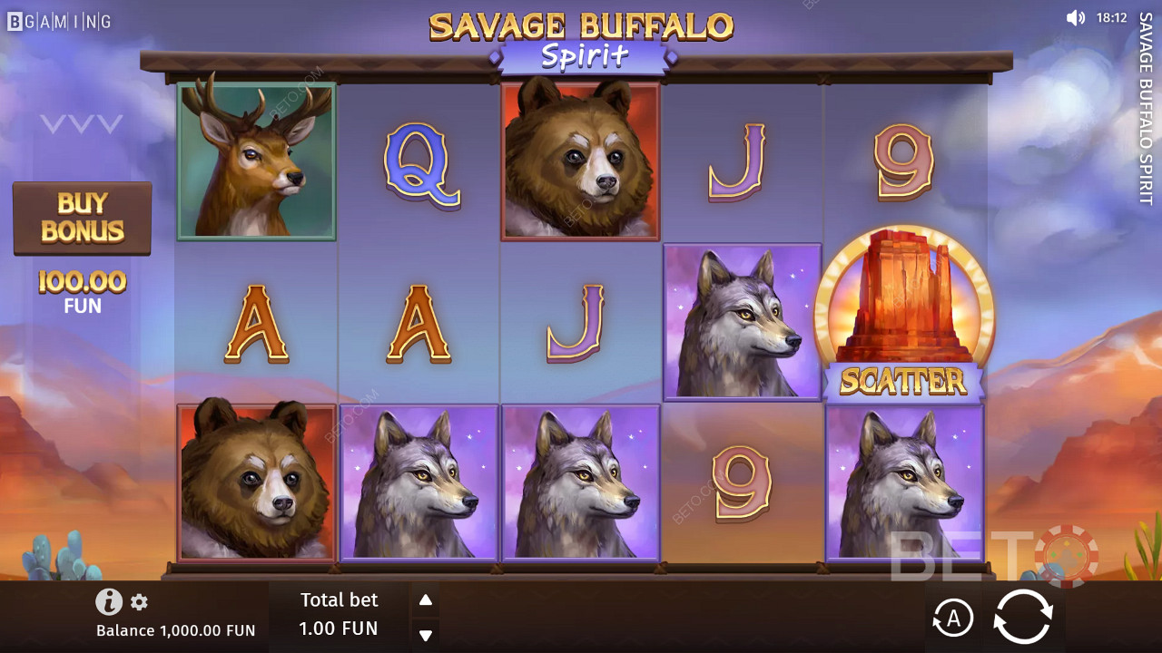 Savage Buffalo Spirit Hrát Zdarma