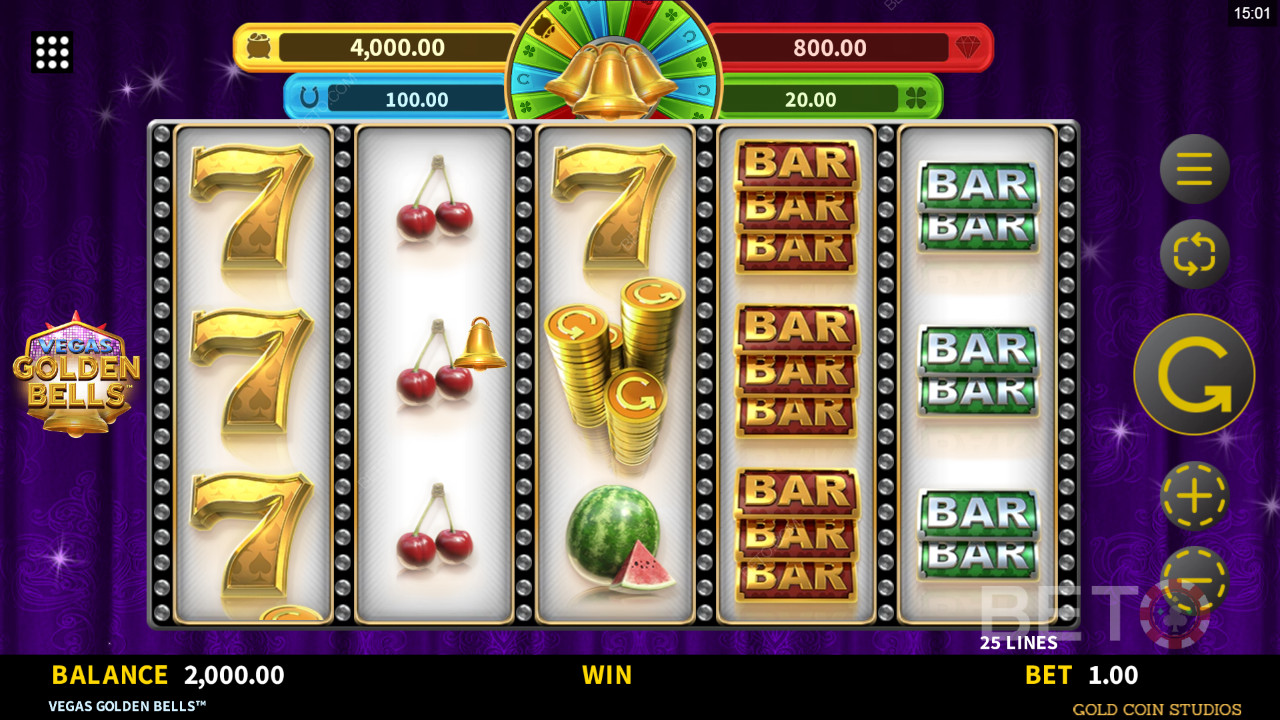 Vegas Golden Bells Recenze podle BETO Slots