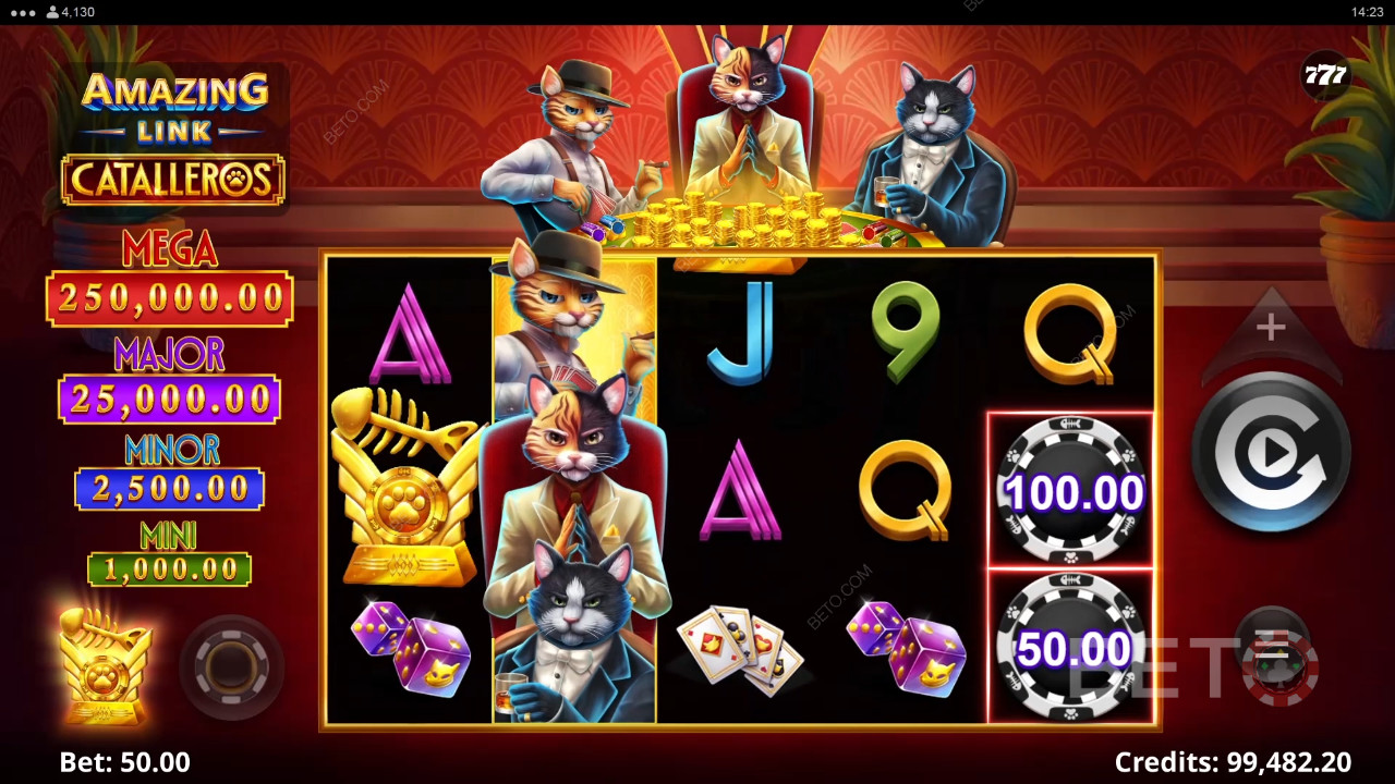 Úžasný odkaz Catalleros Recenze podle BETO Slots