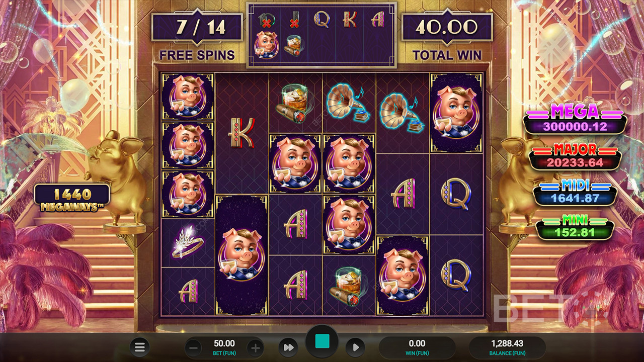 The Great Pigsby Megapays Recenze podle BETO Slots