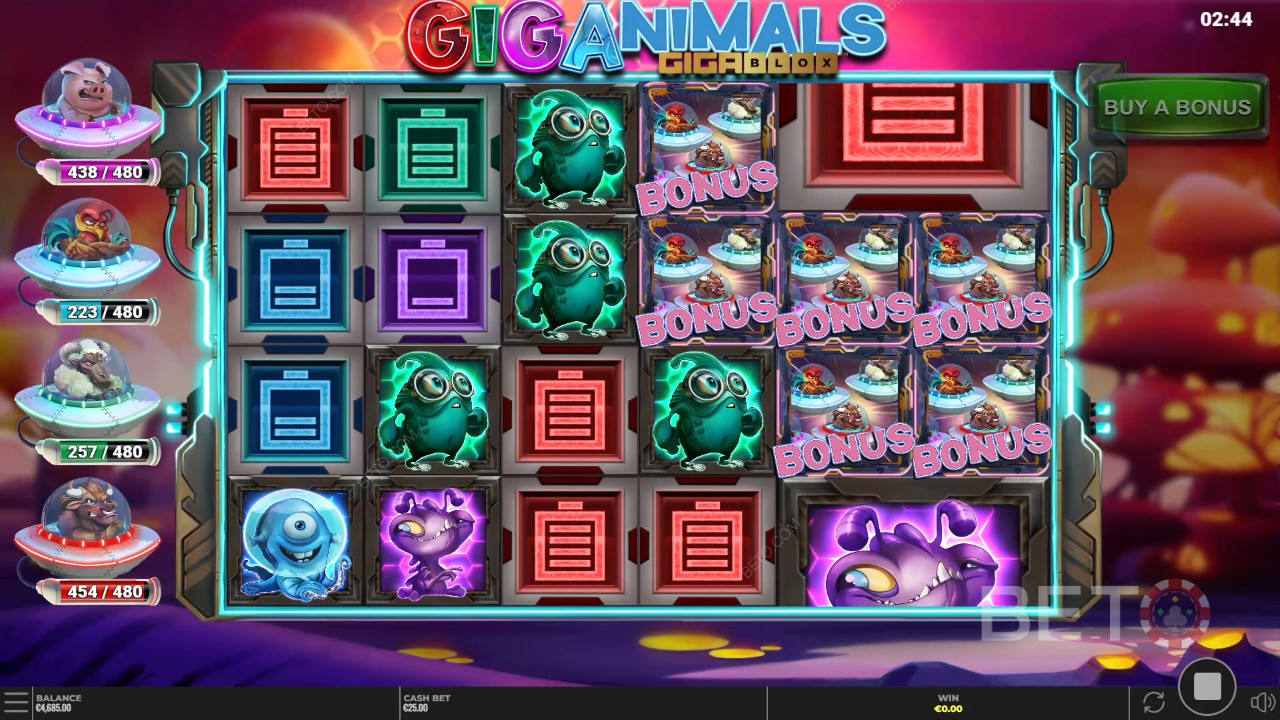 Giganimals Gigablox Recenze podle BETO Slots