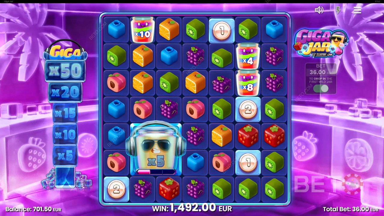 Giga Jar Cluster Odkaz Recenze podle BETO Slots