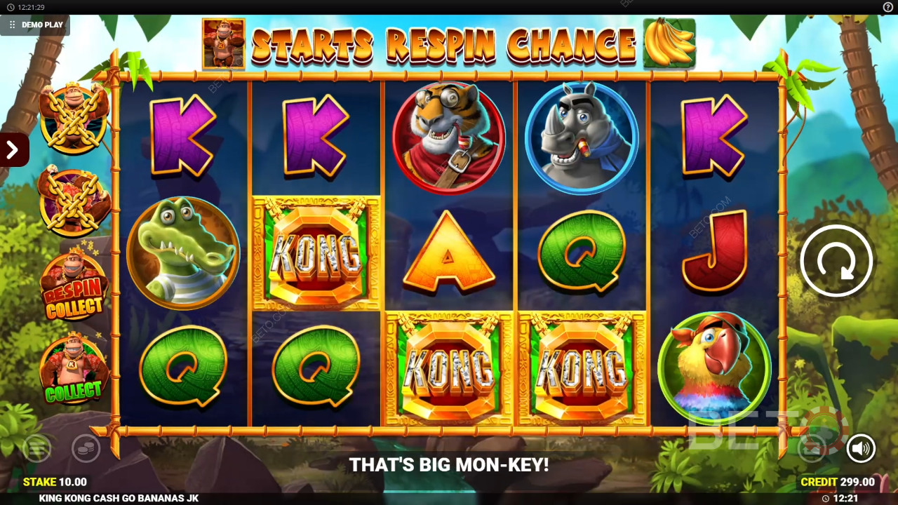 King Kong Cash Go Bananas Recenze podle BETO Slots