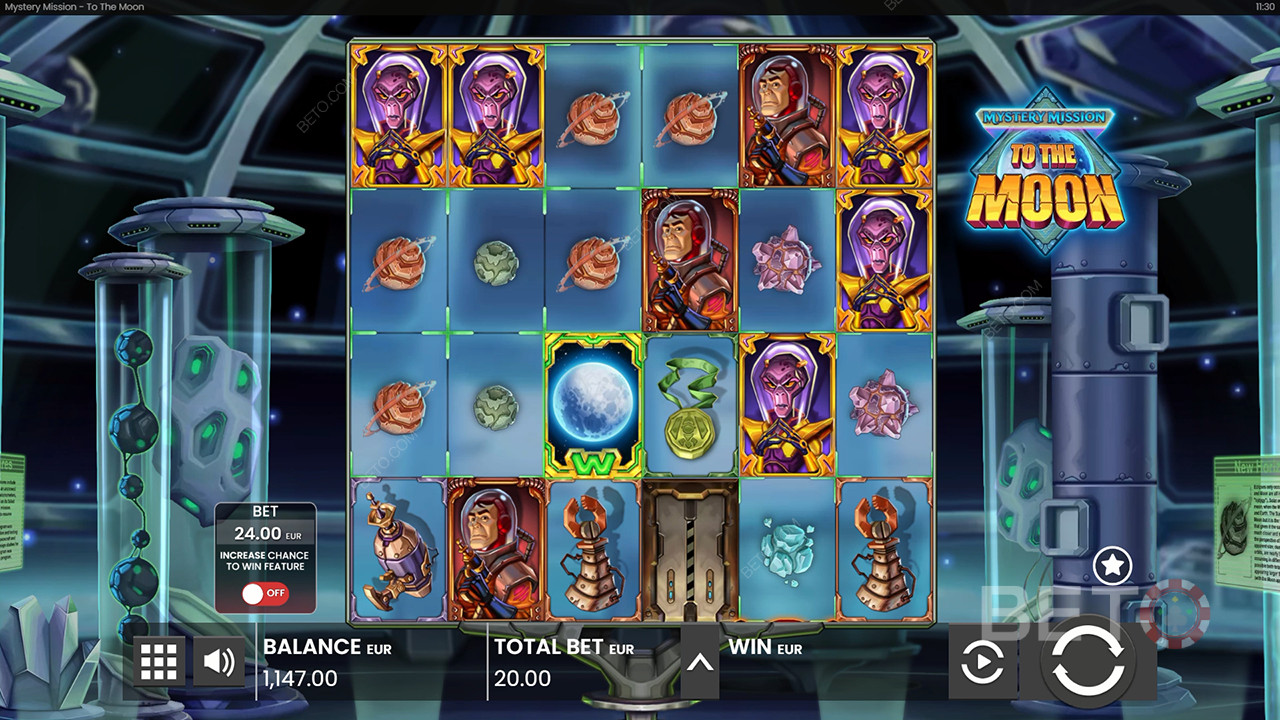 Mystery Mission to the Moon Recenze podle BETO Slots