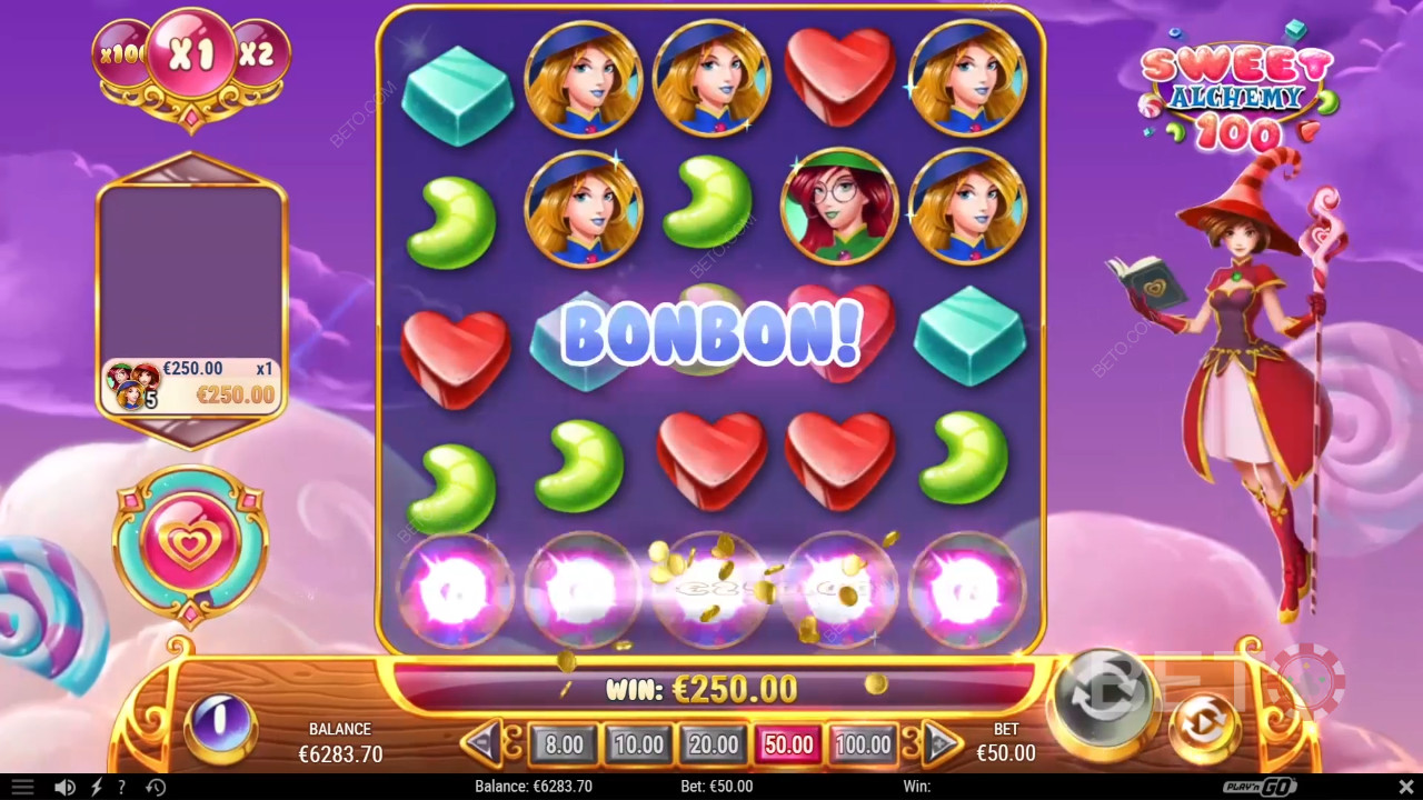 Sweet Alchemy 100 Recenze podle BETO Slots