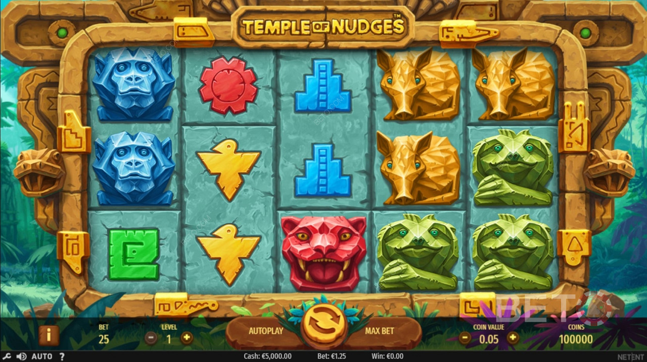 Online výherní automat Temple of Nudges