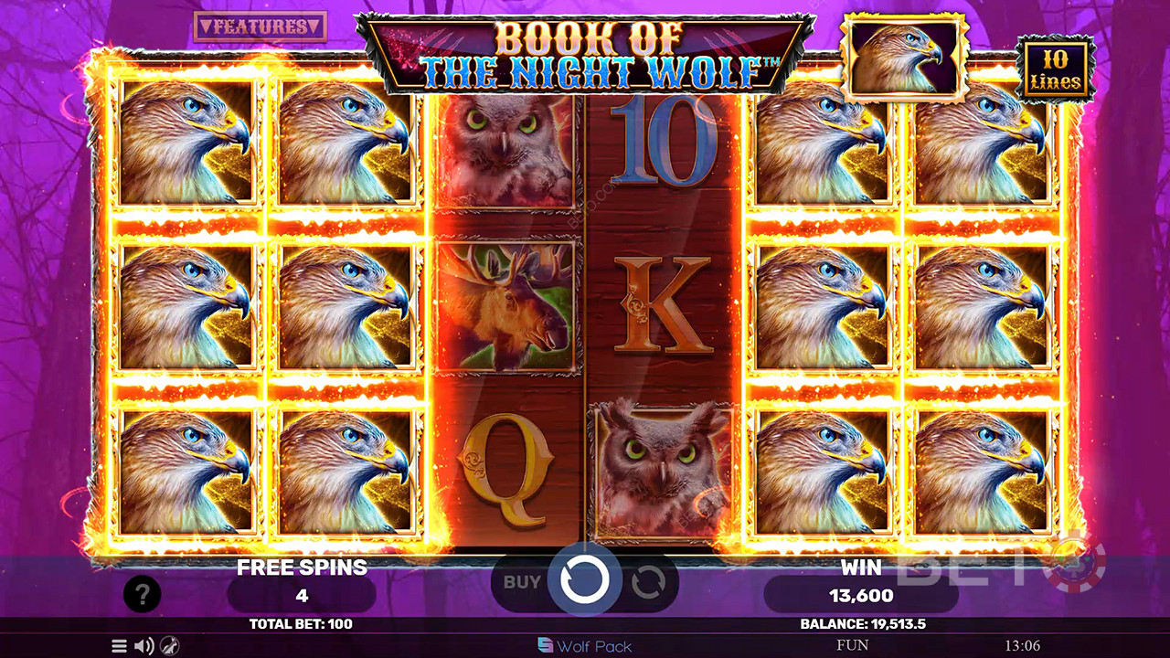 Book of the Night Wolf Hrát Zdarma