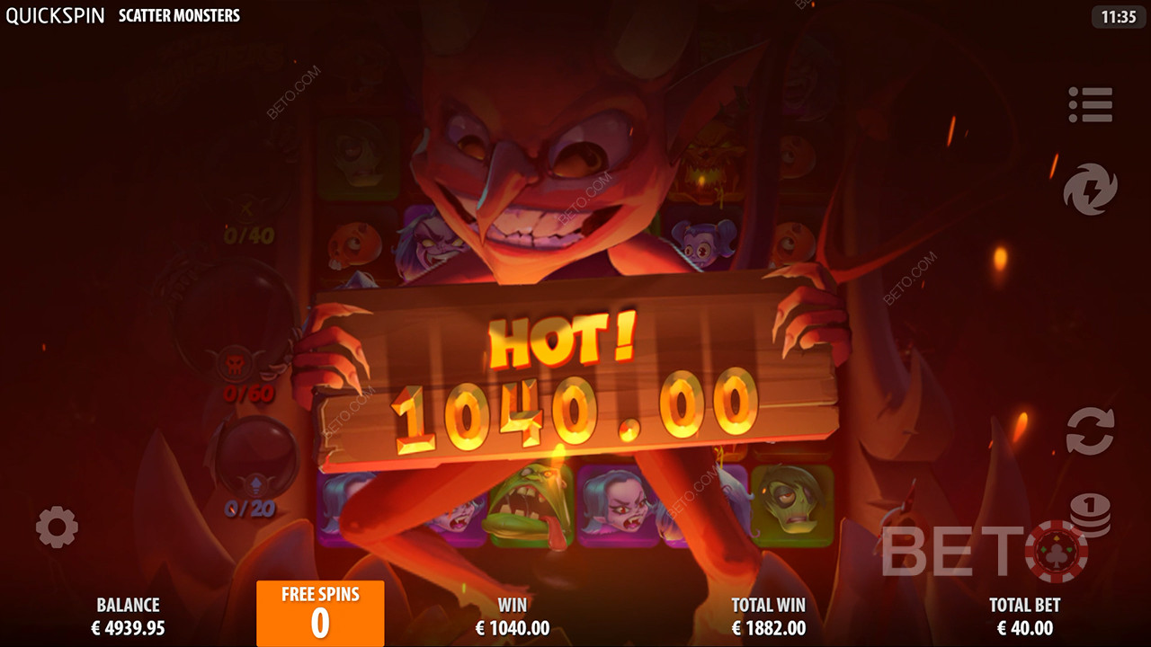 Scatter Monsters Recenze podle BETO Slots
