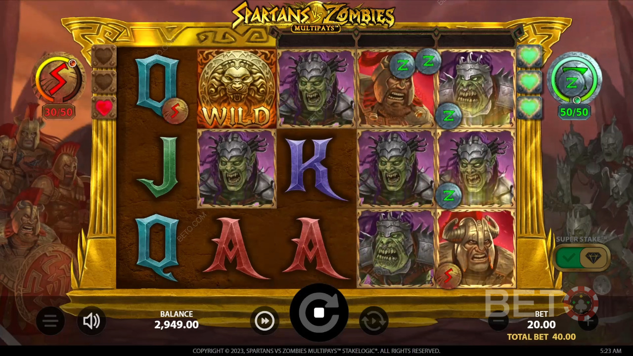 Sparťané vs Zombies Recenze podle BETO Slots