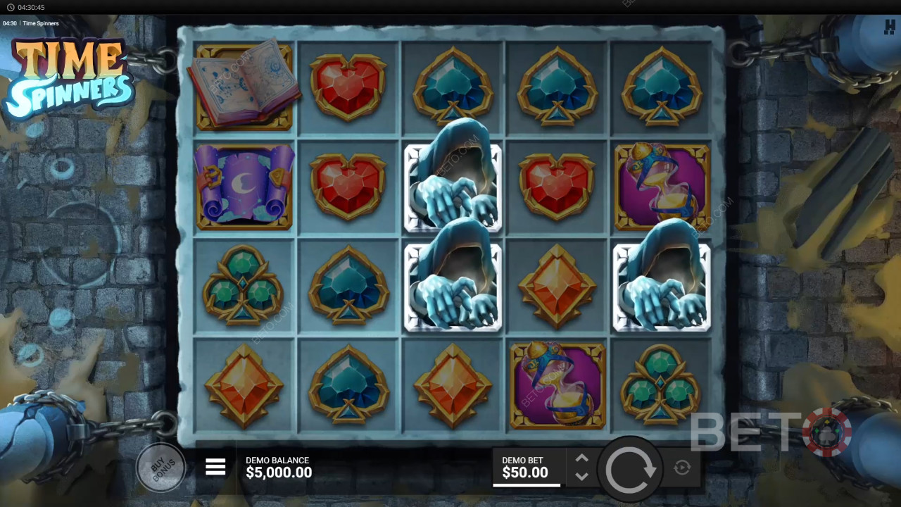Time Spinners Recenze podle BETO Slots
