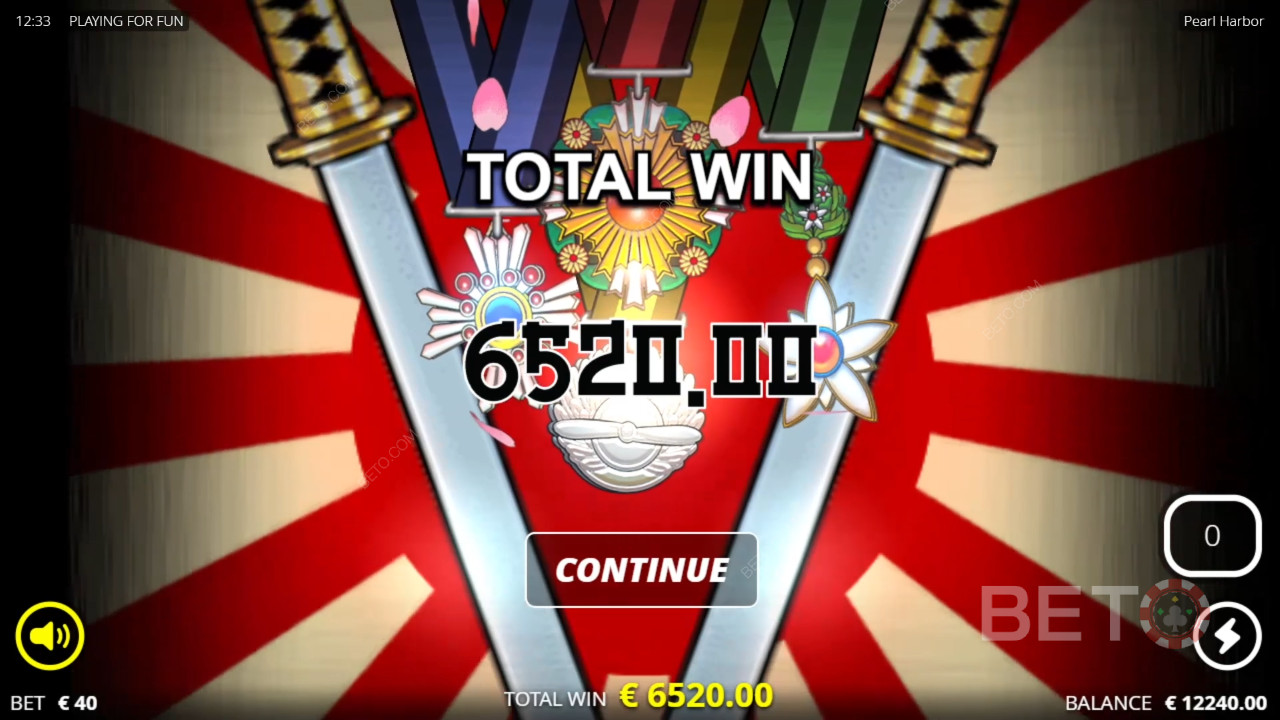 Vyhrajte 41 127x svou sázku ve slotu Pearl Harbor!