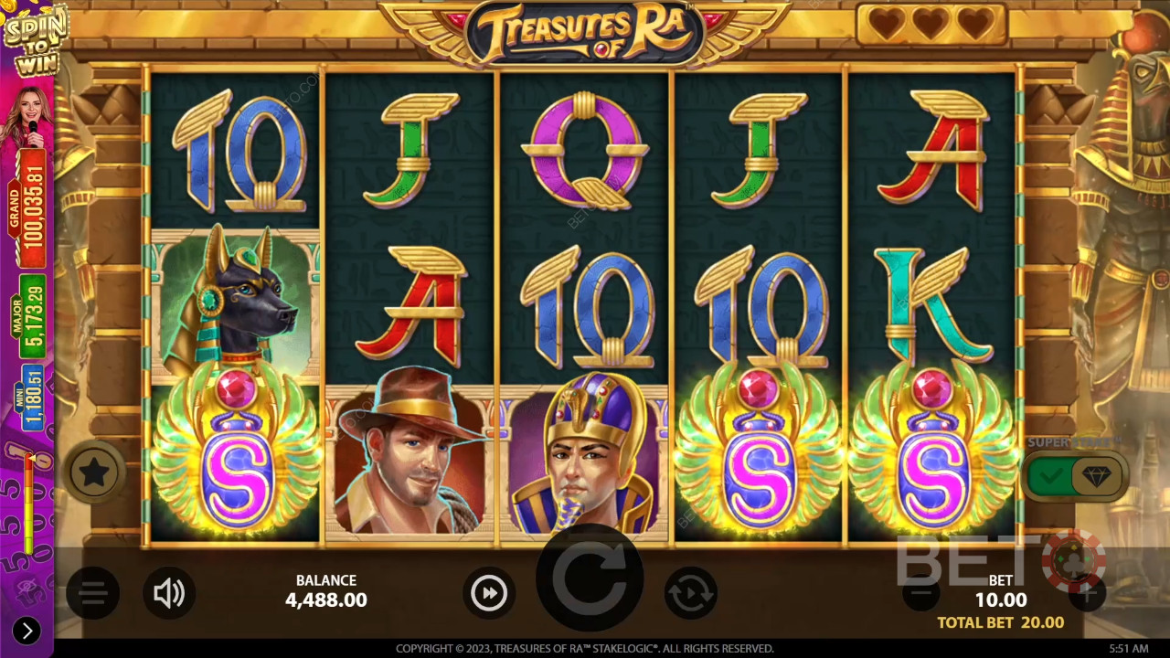 Poklady Ra Recenze podle BETO Slots