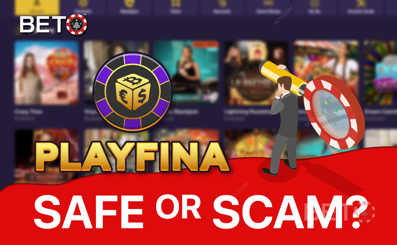 Playfina Casino - Je to bezpečné nebo podvod?