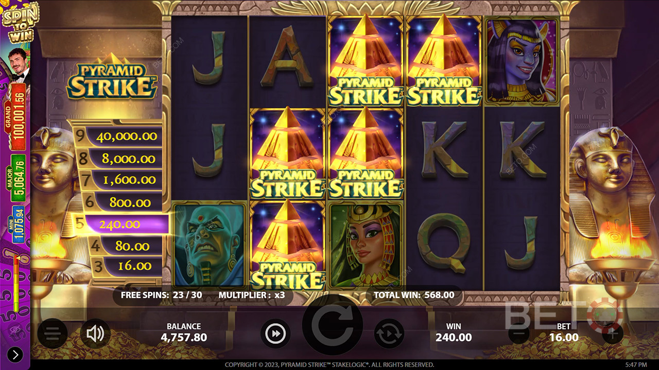 Pyramid Strike Recenze podle BETO Slots