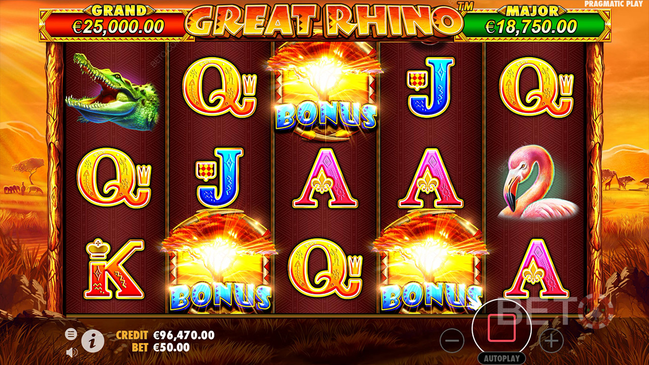Velký nosorožec: Slot online, který stojí za roztočení?