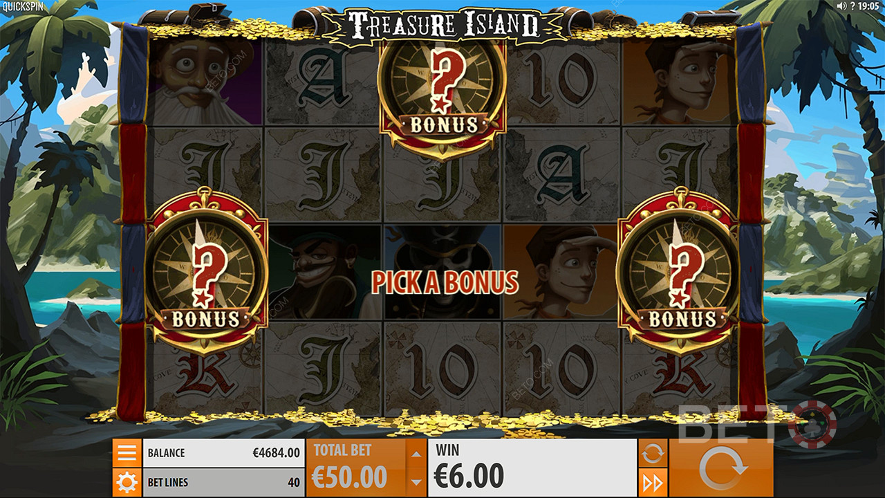 Treasure Island (Quickspin)  Hrát Zdarma