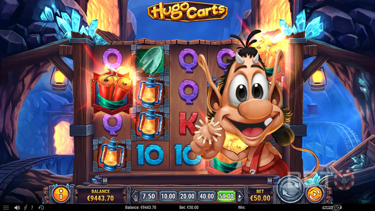 Hugo Recenze vozíků od BETO Slots