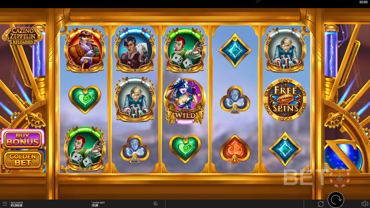 Cazino Zeppelin Reloaded Recenze podle BETO Slots