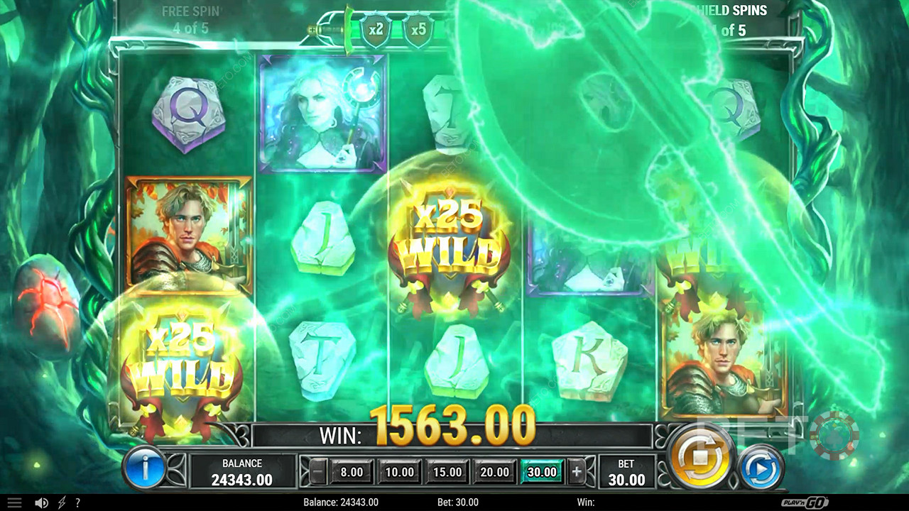 Vyhrajte 40 000x svou sázku ve slotu Return of The Green Knight!