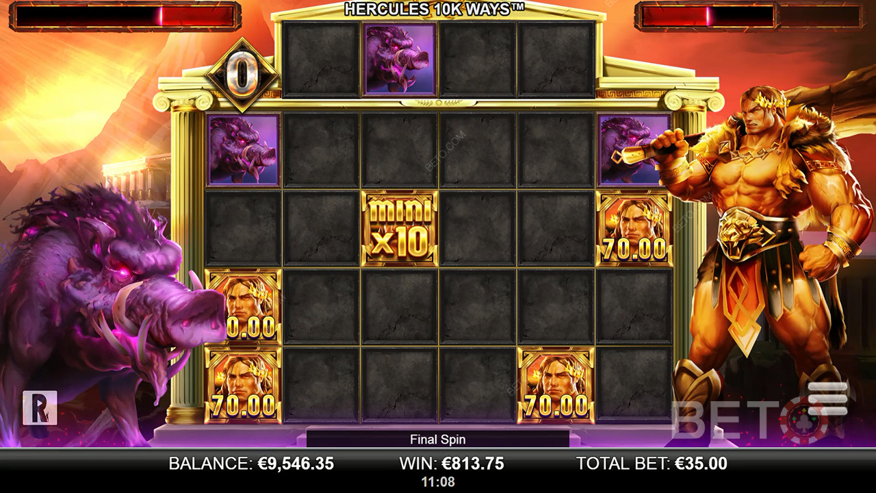 Hercules 10K WAYS Recenze podle BETO Slots