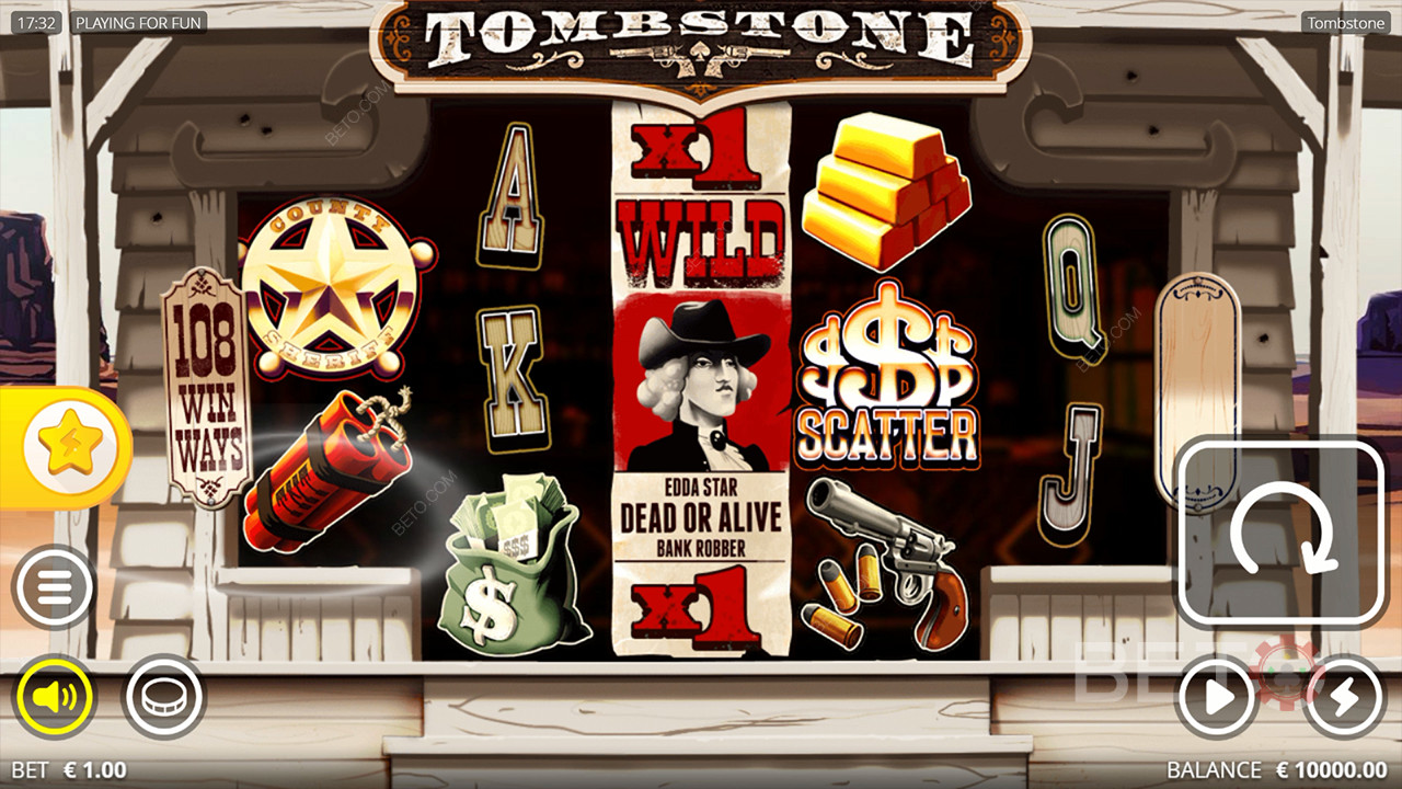 Tombstone Recenze podle BETO Slots