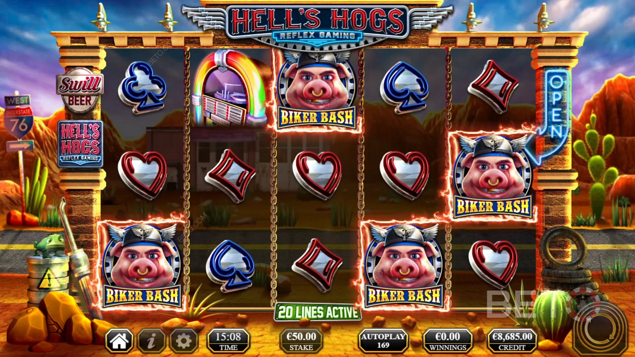 Hell's Hogs Hrát Zdarma