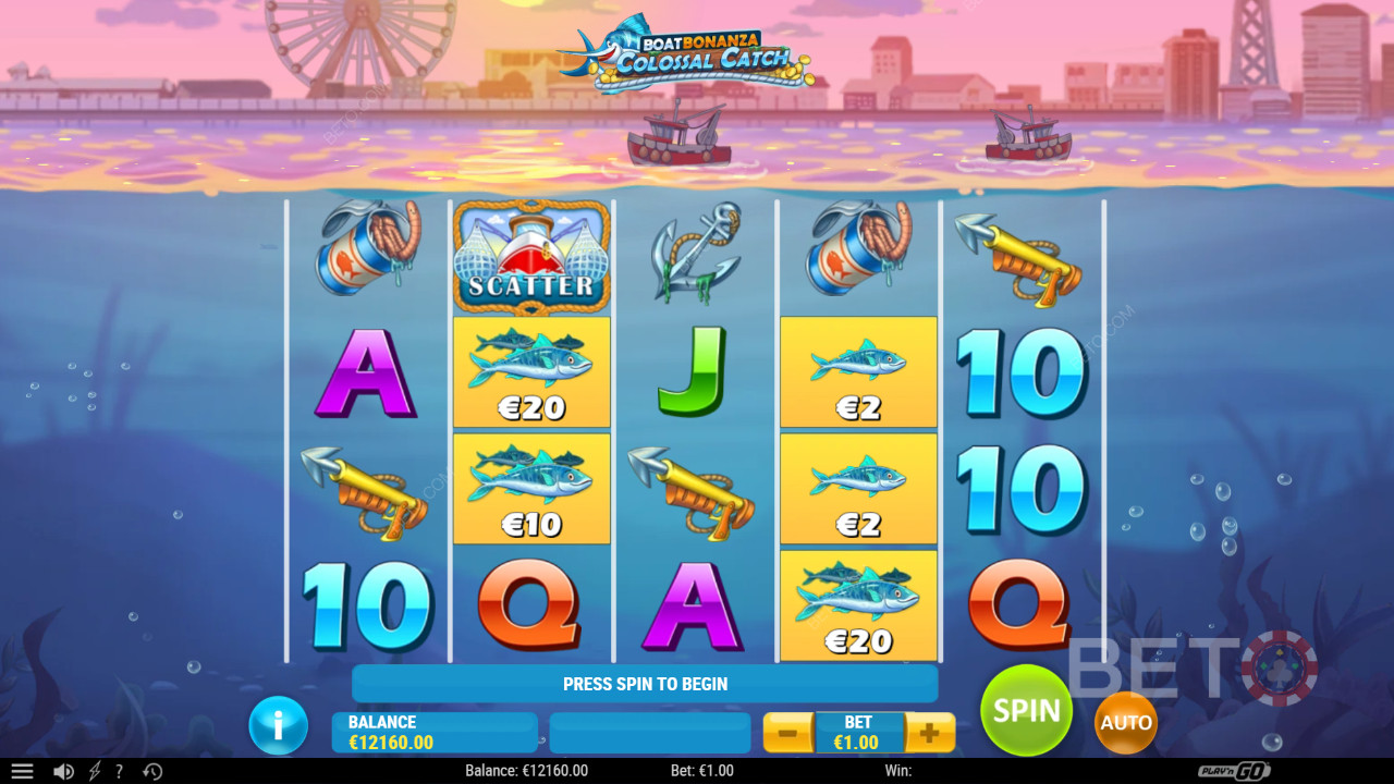 Boat Bonanza Colossal Catch Recenze podle BETO Slots