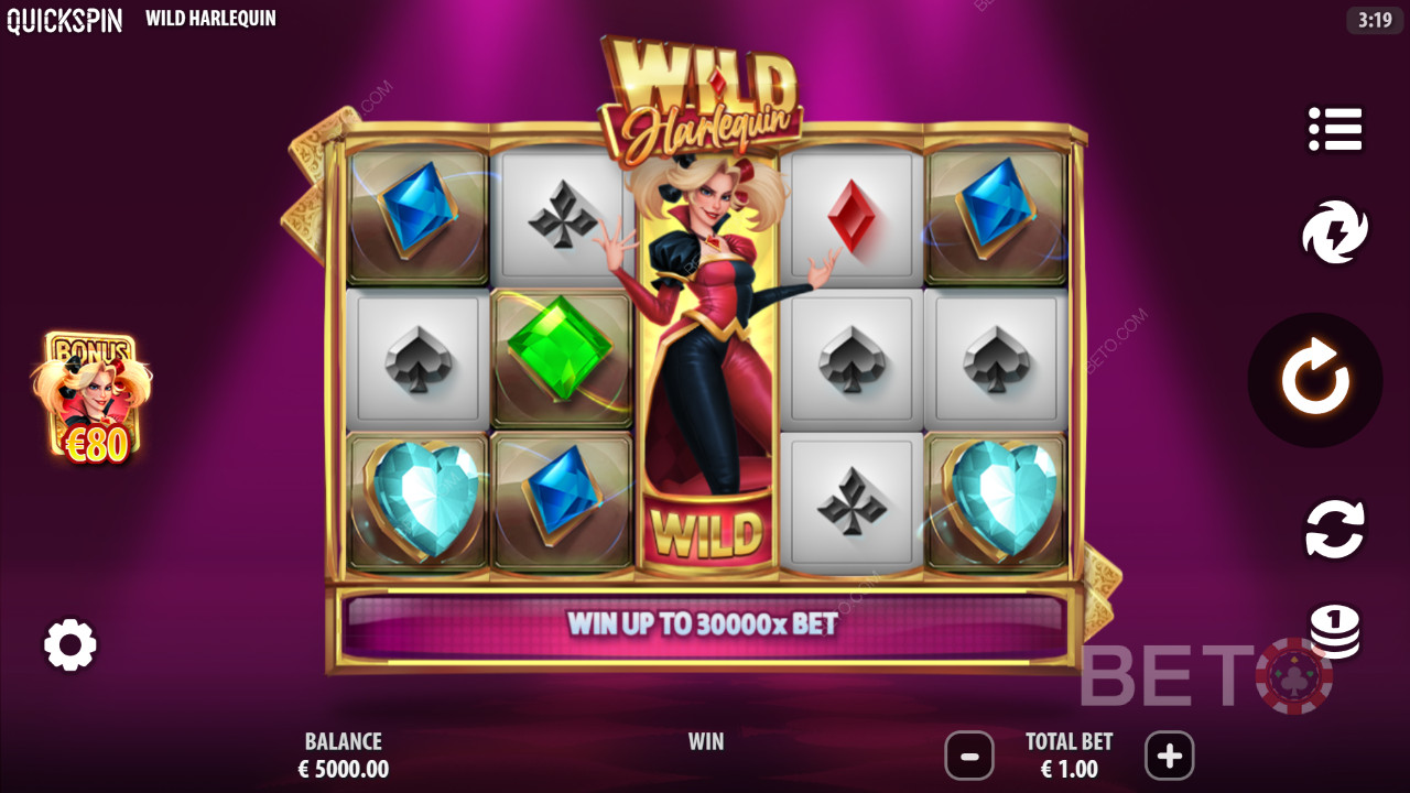 Wild Harlequin Recenze podle BETO Slots
