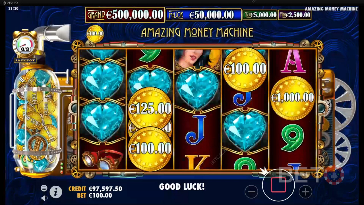 Amazing Money Machine recenze BETO Slots