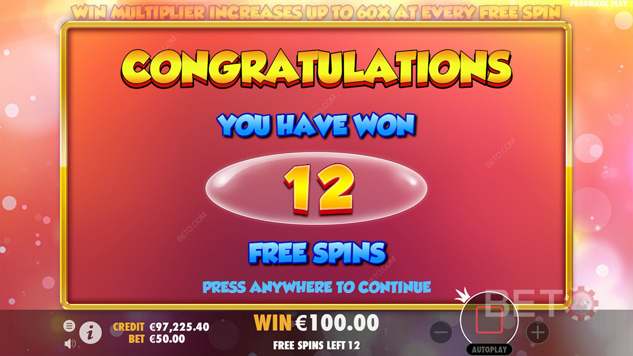 Vyhrajte 60 000x svou sázku v Extra Juicy Slot Machine!