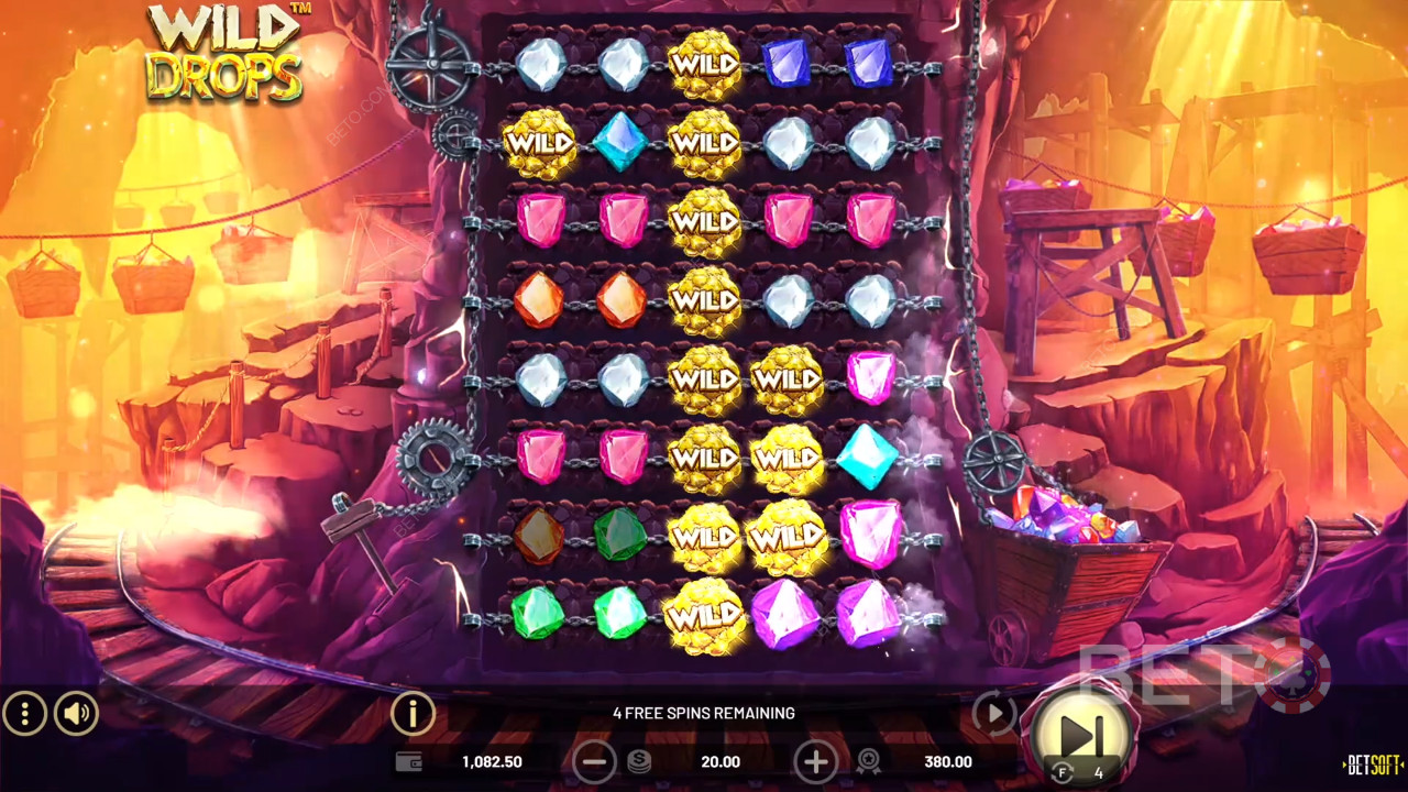 Wild Drops Recenze podle BETO Slots
