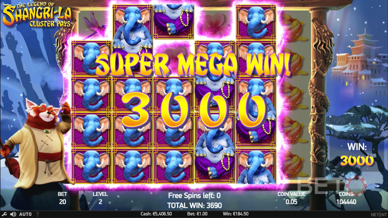 Výhra Super Mega Win je velmi vzrušující