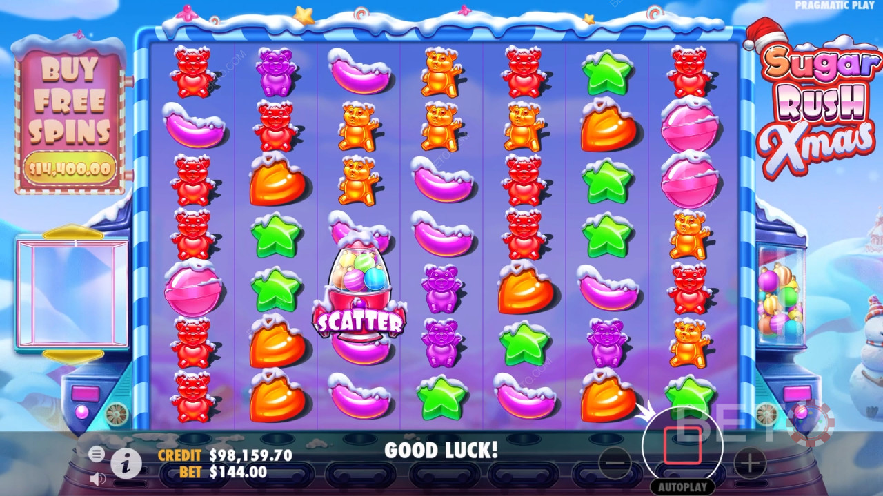 Sugar Rush Xmas Recenze podle BETO Slots
