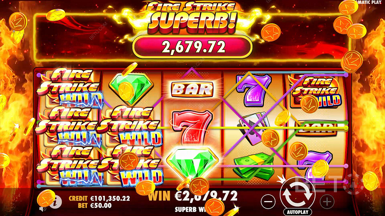 Fire Strike Recenze podle BETO Slots