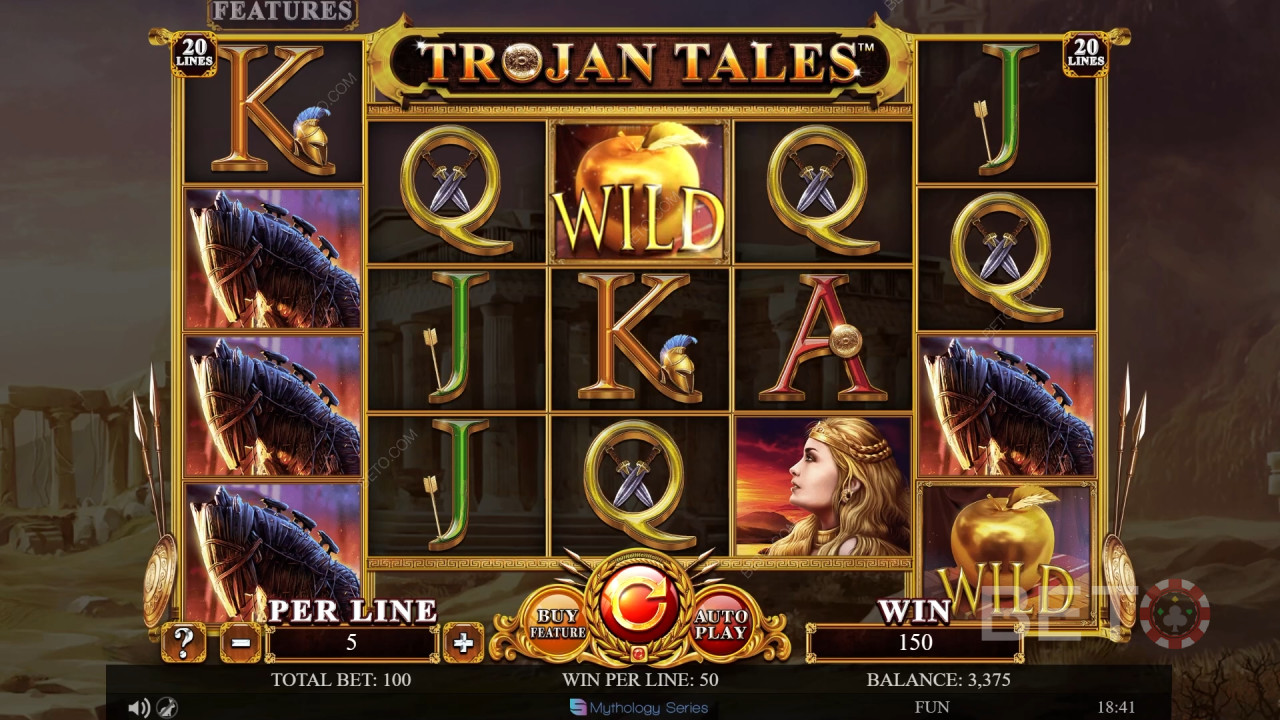 Trojan Tales Recenze podle BETO Slots