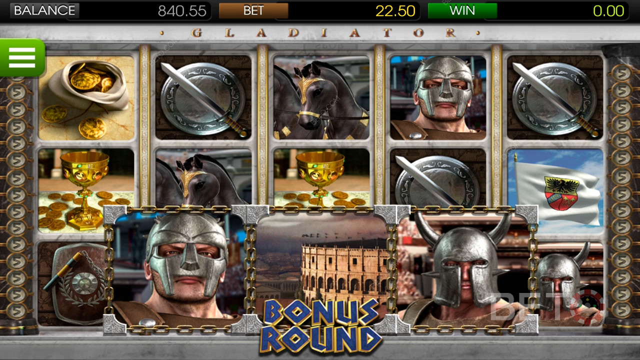 Gladiator (Betsoft)  Hrát Zdarma