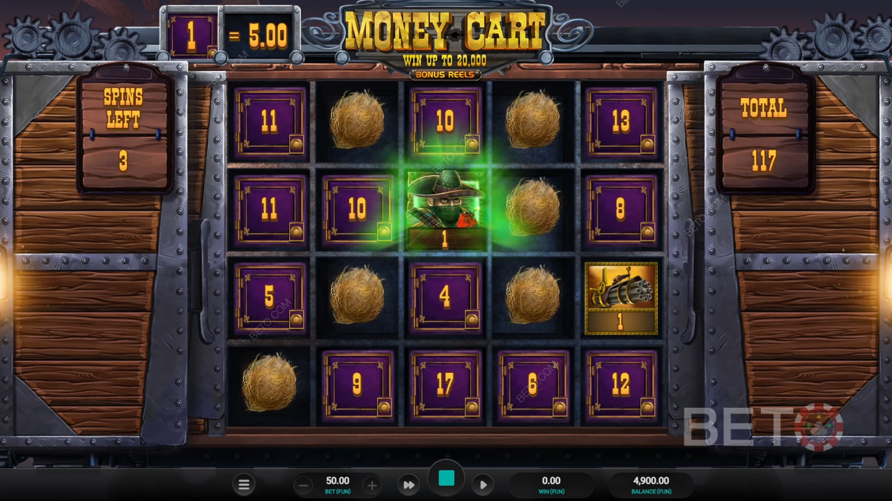 Money Cart Bonus Reels Recenze podle BETO Slots